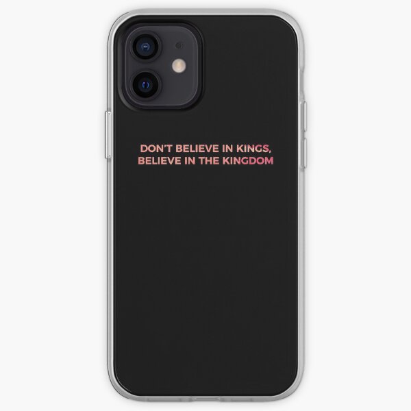Don't Believe in Kings, Believe in the Kingdom - Chance the Rapper iPhone Soft Case