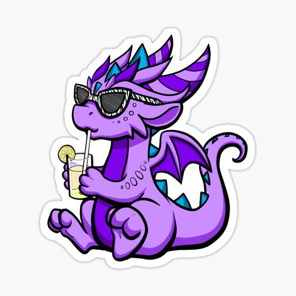 Lemonade Dragon Sticker