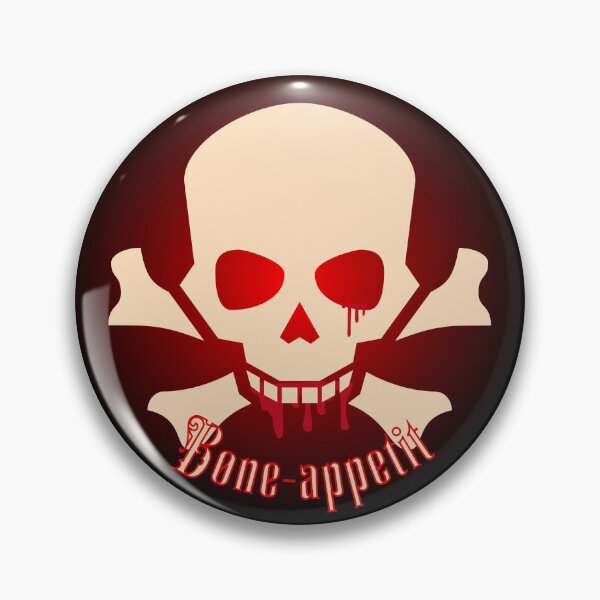 Item preview, Bone Appetit on this Spooky Halloween  designed and sold by BtheLight.