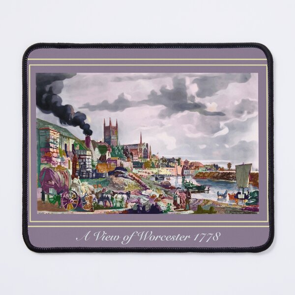 Item preview, A View of Worcester 1778 designed and sold by Malcolm Walker.