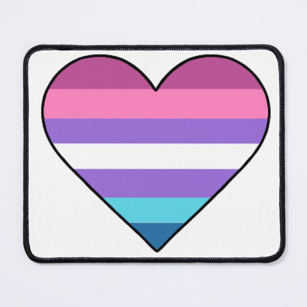 Item preview, Bigender Pride Heart designed and sold by Adriana Starshine.