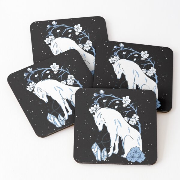 Item preview, Peaceful crystal wolf designed and sold by Tonickay.