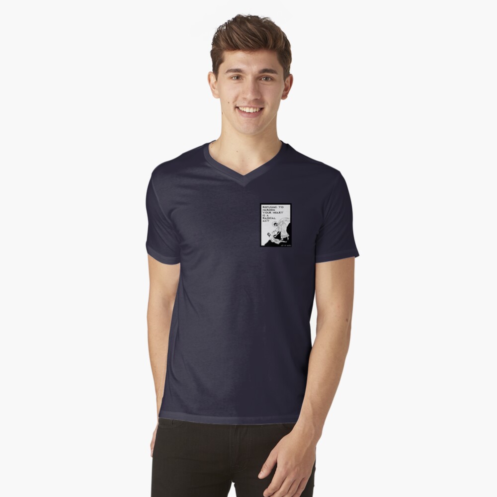 Item preview, V-Neck T-Shirt designed and sold by artofmarza.