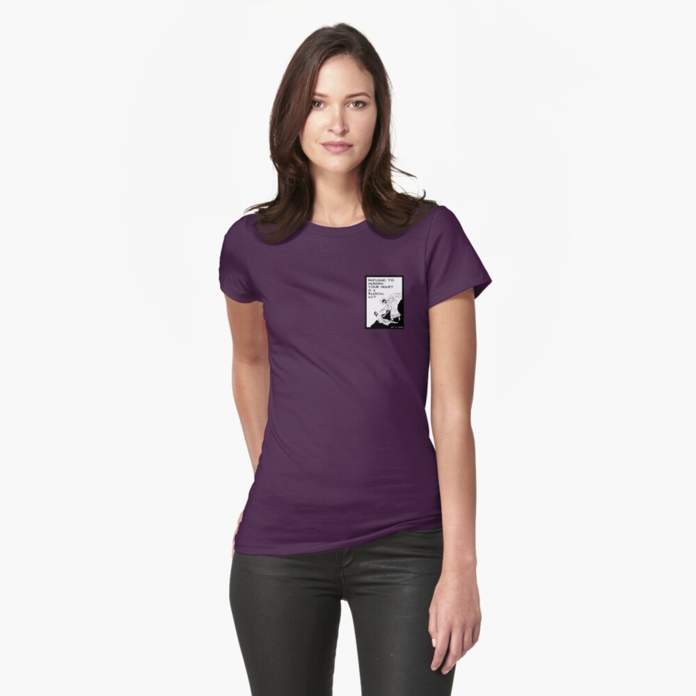 Item preview, Fitted T-Shirt designed and sold by artofmarza.