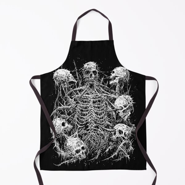 Item preview, Death Skeleton Master of Skulls black & white designed and sold by DRK7DSGN.