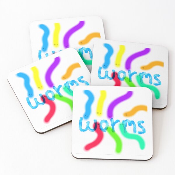 Item preview, Colorful worms designed and sold by Hdoood.
