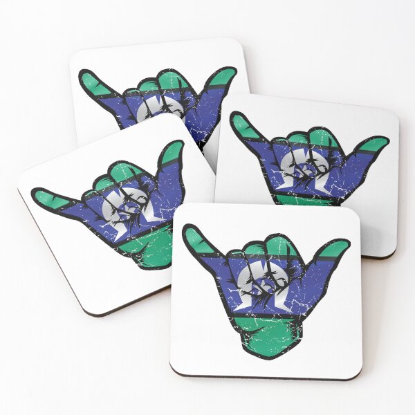 Item preview, Torres Strait Islanders  Shaka Hand Flag designed and sold by RahallusNtx.