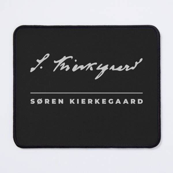 Item preview, Søren Kierkegaard signature t-shirt designed and sold by CMYKStudio.