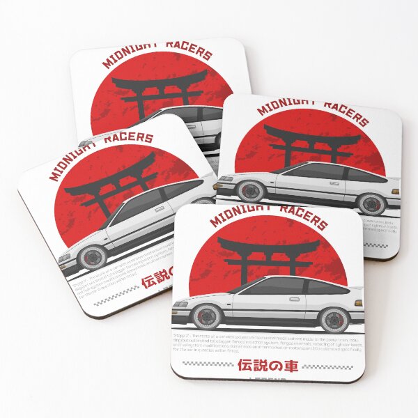 Item preview, Midnight Racer White CR X JDM designed and sold by goldentuners.