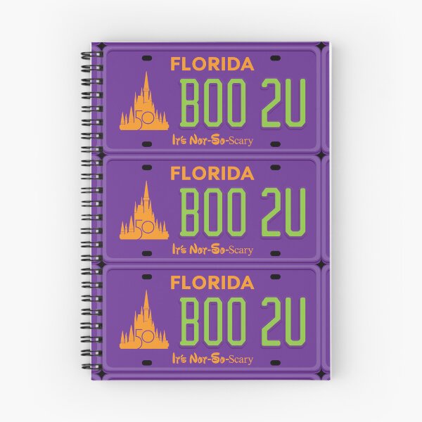 Item preview, Theme Park After Hours Halloween Party Anniversary License Plate designed and sold by flashoverstudio.