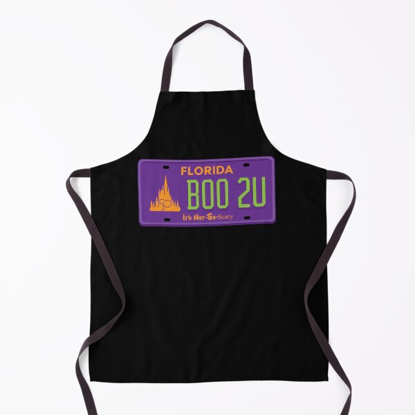 Item preview, Theme Park After Hours Halloween Party Anniversary License Plate designed and sold by flashoverstudio.