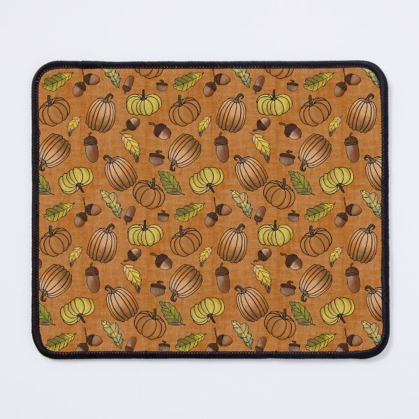 Item preview, Falling into Fall, Orange Linen designed and sold by Jaima-OLoughlin.