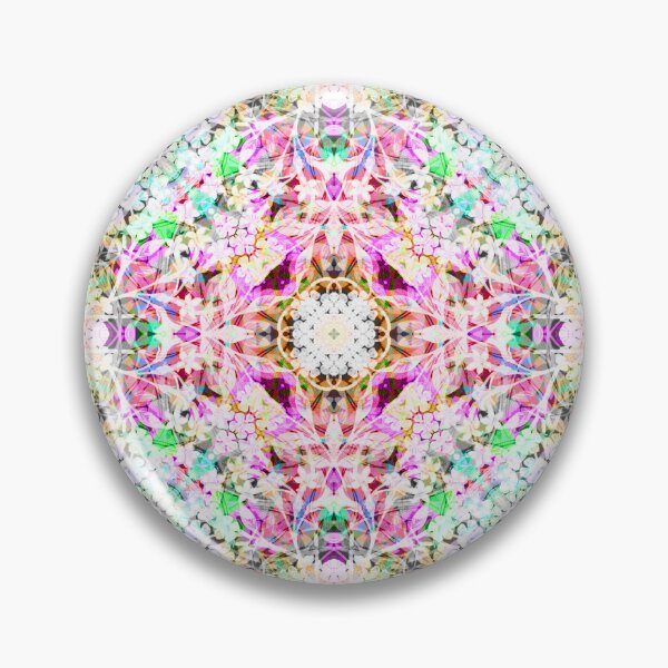 Item preview, Soft Baby Muted Pink, Spring Green and Summer Blue Maximalist Geometric Pattern designed and sold by PatternPerfect.