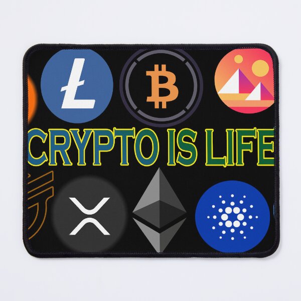 Item preview, Crypto Life Crypto is Life designed and sold by JusThink.