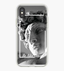 White sculpture iPhone-Hülle & Cover