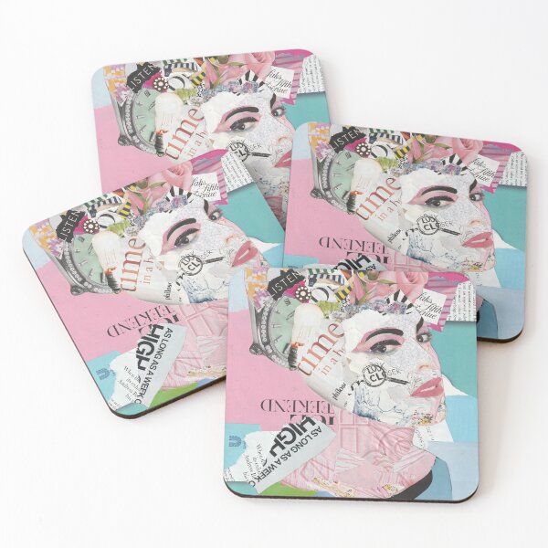 Item preview, Portrait Modern Magazine Collage¨Positivity Is The Key ¨ designed and sold by Artsymirveras.