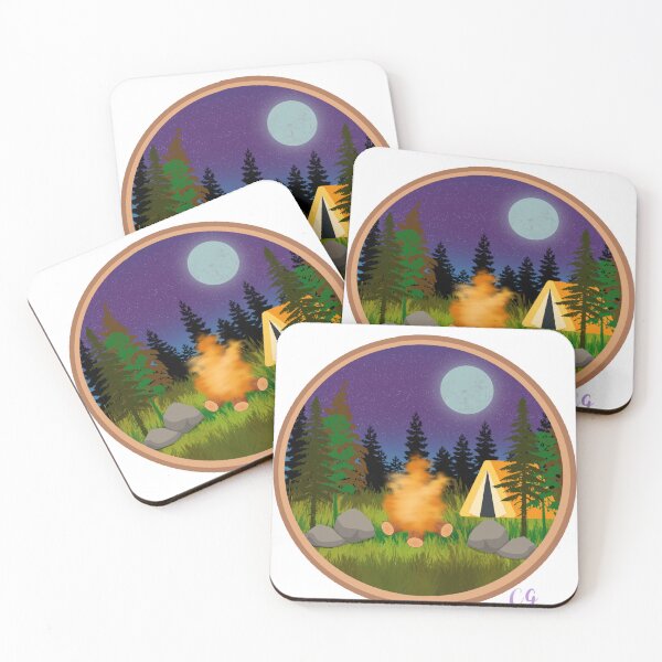 Item preview, Camping Landscape designed and sold by CGArtwork13.