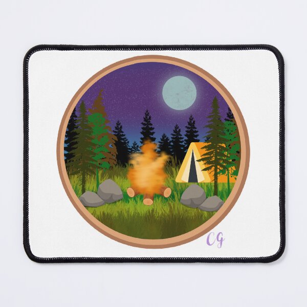 Item preview, Camping Landscape designed and sold by CGArtwork13.