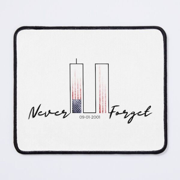 Item preview, Never Forget! 9/11! September 11 Memorial! 09/01/2011 designed and sold by TheSpookyCats.