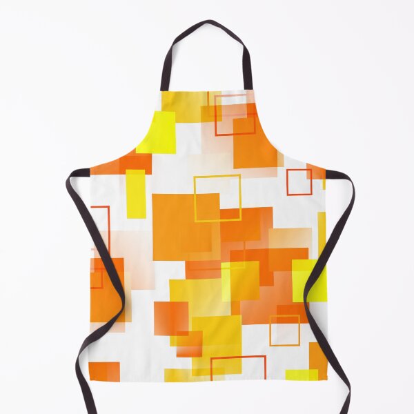 Item preview, Midcentury Modern Orange - Abstract - Orange, Yellow, White designed and sold by MellowCat.