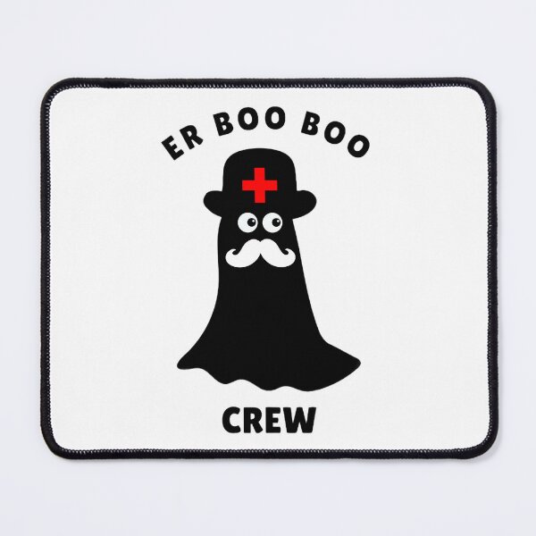 Item preview, er boo boo crew nurse ghost halloween designed and sold by Trucker10.