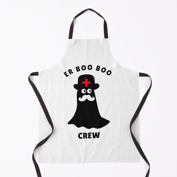 Item preview, er boo boo crew nurse ghost halloween designed and sold by Trucker10.