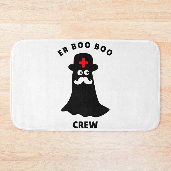 Item preview, er boo boo crew nurse ghost halloween designed and sold by Trucker10.