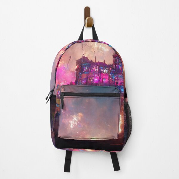 Item preview, Boomtown Surreal Festival Stages of Pyrotechnic Neon Joy designed and sold by DistilledFuture.