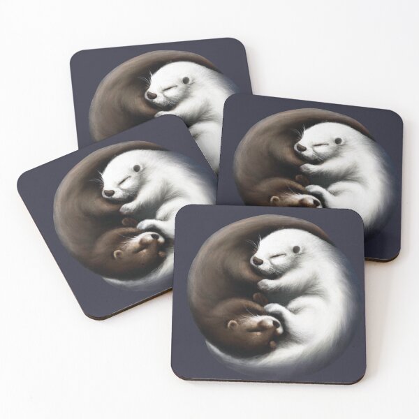 Item preview, Significant otters other cute pun funny animal love graphic hug designed and sold by dramabite.