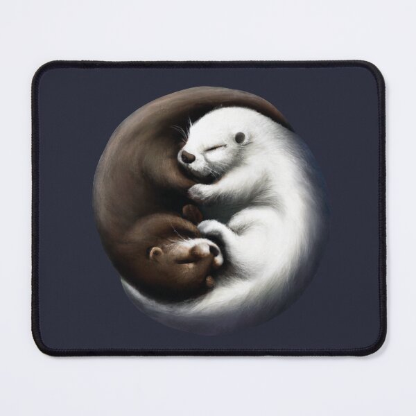 Item preview, Significant otters other cute pun funny animal love graphic hug designed and sold by dramabite.