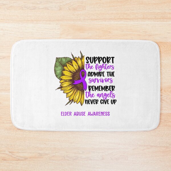 Item preview, Elder Abuse Awareness - Support the Fighters Admire the Survivors Remember the Angels Never Give Up designed and sold by whlrcheryl.