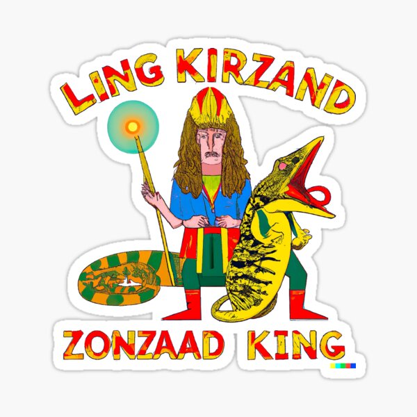 Item preview, LING KIRZAND ZONZAAD KÖNIG designed and sold by ZIRARD-KIKALD.