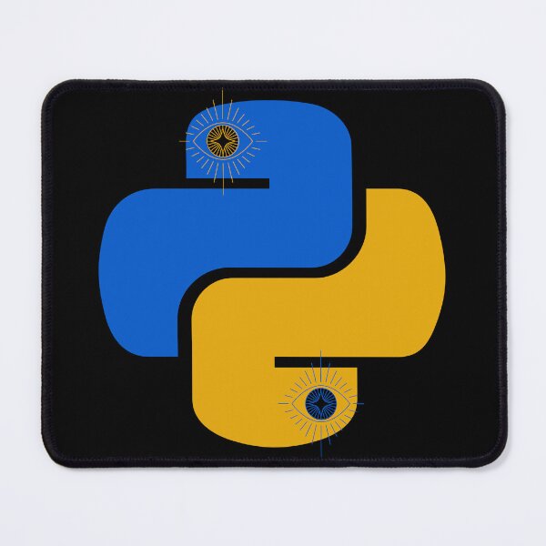 Item preview, Copy of Copy of PYTHON AWESOME LOGO with snake eyes  designed and sold by TheUboss.