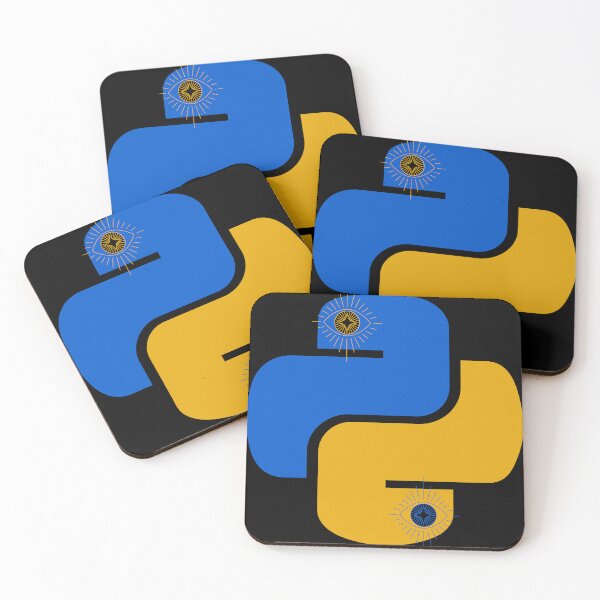 Item preview, Copy of Copy of PYTHON AWESOME LOGO with snake eyes  designed and sold by TheUboss.
