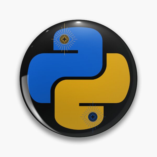 Item preview, Copy of Copy of PYTHON AWESOME LOGO with snake eyes  designed and sold by TheUboss.