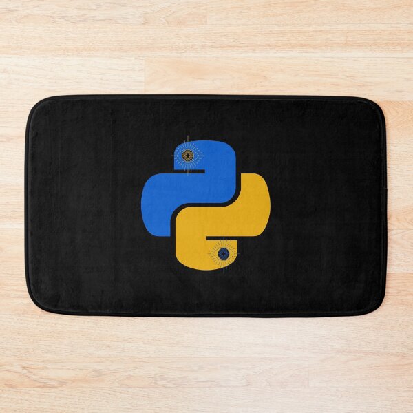 Item preview, Copy of Copy of PYTHON AWESOME LOGO with snake eyes  designed and sold by TheUboss.