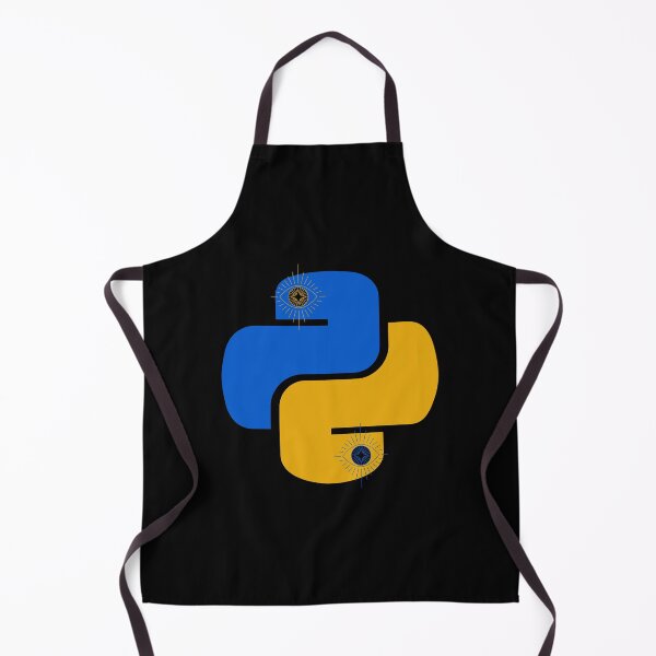 Item preview, Copy of Copy of PYTHON AWESOME LOGO with snake eyes  designed and sold by TheUboss.