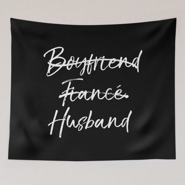 Item preview, Groom's Wedding Gift Not Boyfriend Fiance Marked Out Husband designed and sold by wildplatform340.