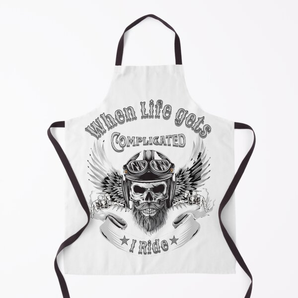 Item preview, When Life Gets Complicated, I Ride designed and sold by agelessfitfreak.