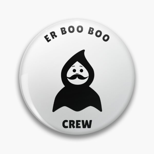 Item preview, er boo boo crew nurse ghost halloween designed and sold by Trucker10.