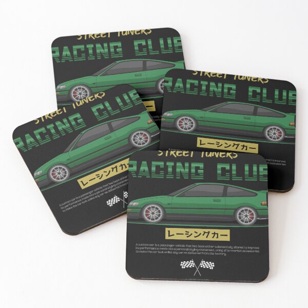 Item preview, Midnight Racer Green CR X JDM designed and sold by goldentuners.