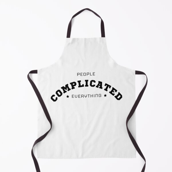 Item preview, People Complicated Everything Funny Black Motivational designed and sold by kubix81.