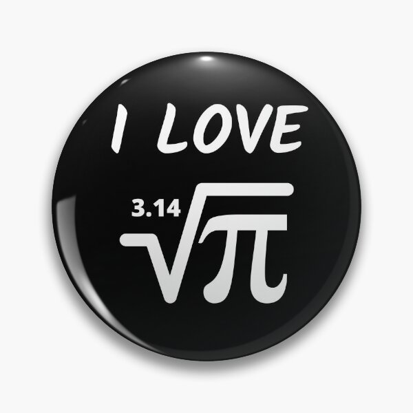 Item preview, I Love the 3.14 Root of Pi designed and sold by BluePlanetMerch.