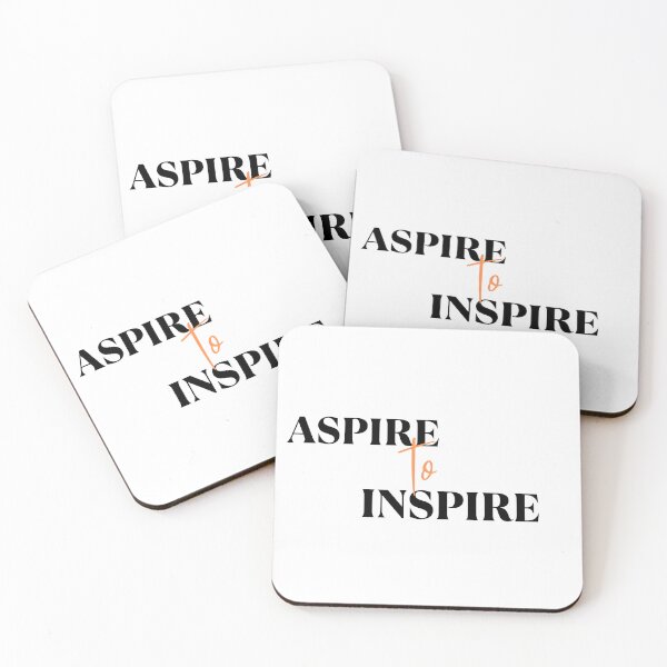 Item preview, Aspire To Inspire Funny Motivational Quotes designed and sold by kubix81.
