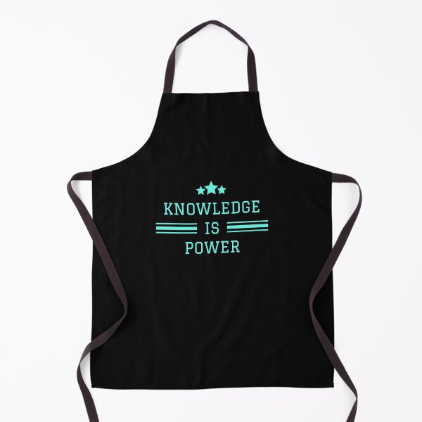 Item preview, Knowledge Is Power funny motivational quotes designed and sold by kubix81.