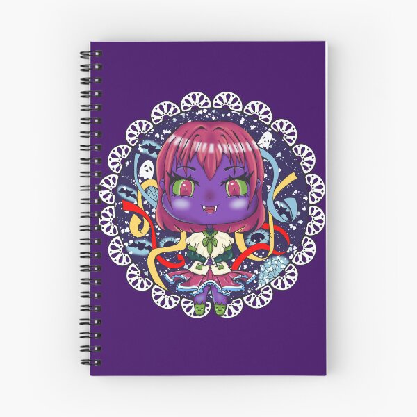 Item preview, Kawaii Violet Halloween Chibi Girl Bat Girl designed and sold by Missing In Art.