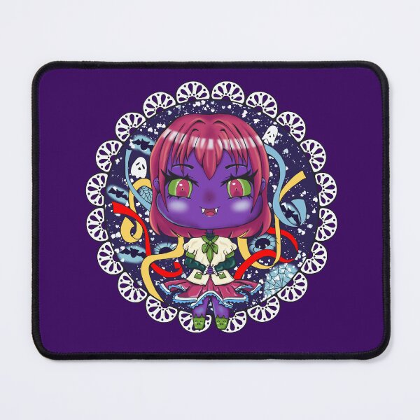 Item preview, Kawaii Violet Halloween Chibi Girl Bat Girl designed and sold by Missing In Art.