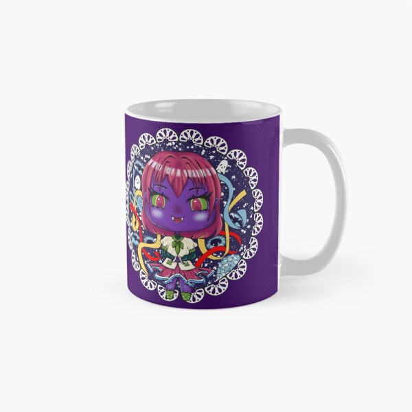 Item preview, Kawaii Violet Halloween Chibi Girl Bat Girl designed and sold by Missing In Art.