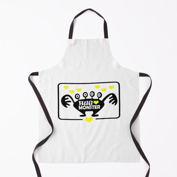 Item preview, Hug Monster / Monster Hug / Free Hugs (Yellow Heart Version) designed and sold by NameThatShirt.
