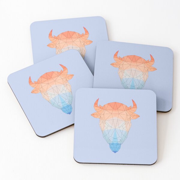 Item preview, Bison Geometric Triangle Polygon designed and sold by franktact.